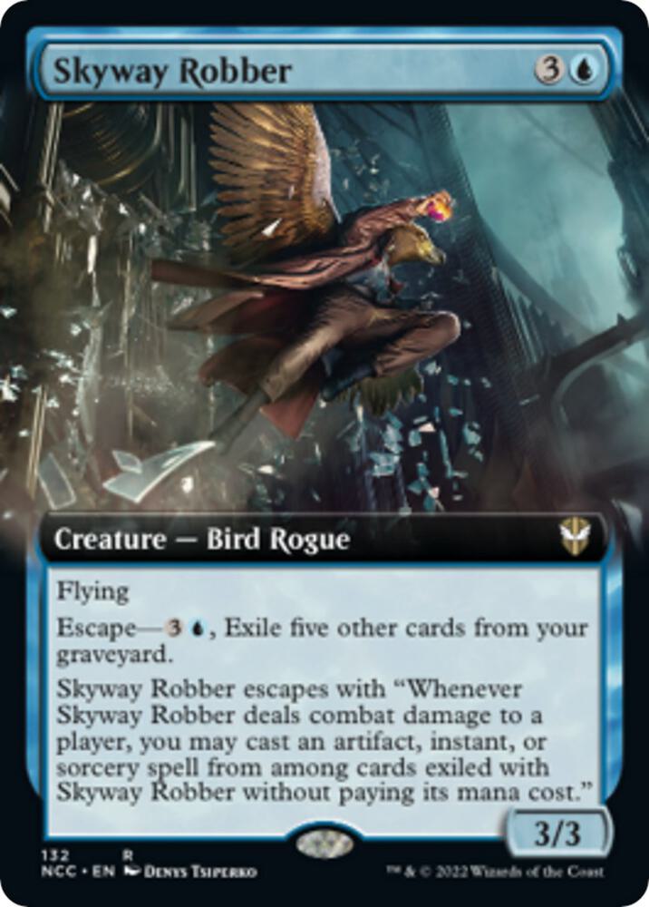 Skyway Robber (Extended Art) (132) [New Capenna Commander] [Extended Art]