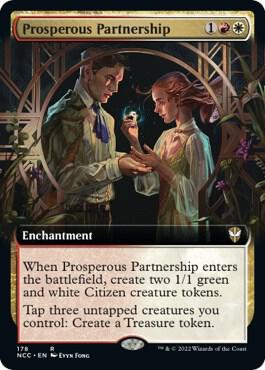 Prosperous Partnership (Extended Art) (178) [New Capenna Commander] [Extended Art]