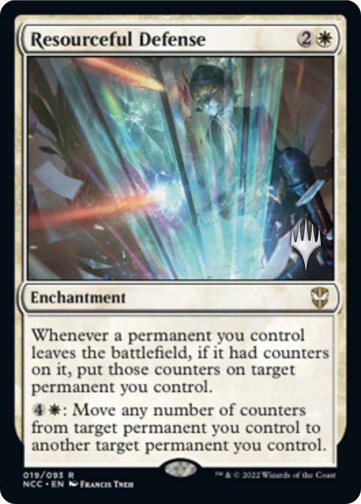 Resourceful Defense (19) [Streets of New Capenna Promos]