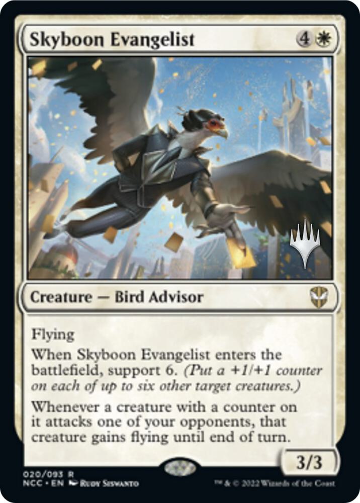 Skyboon Evangelist (20) [Streets of New Capenna Promos]