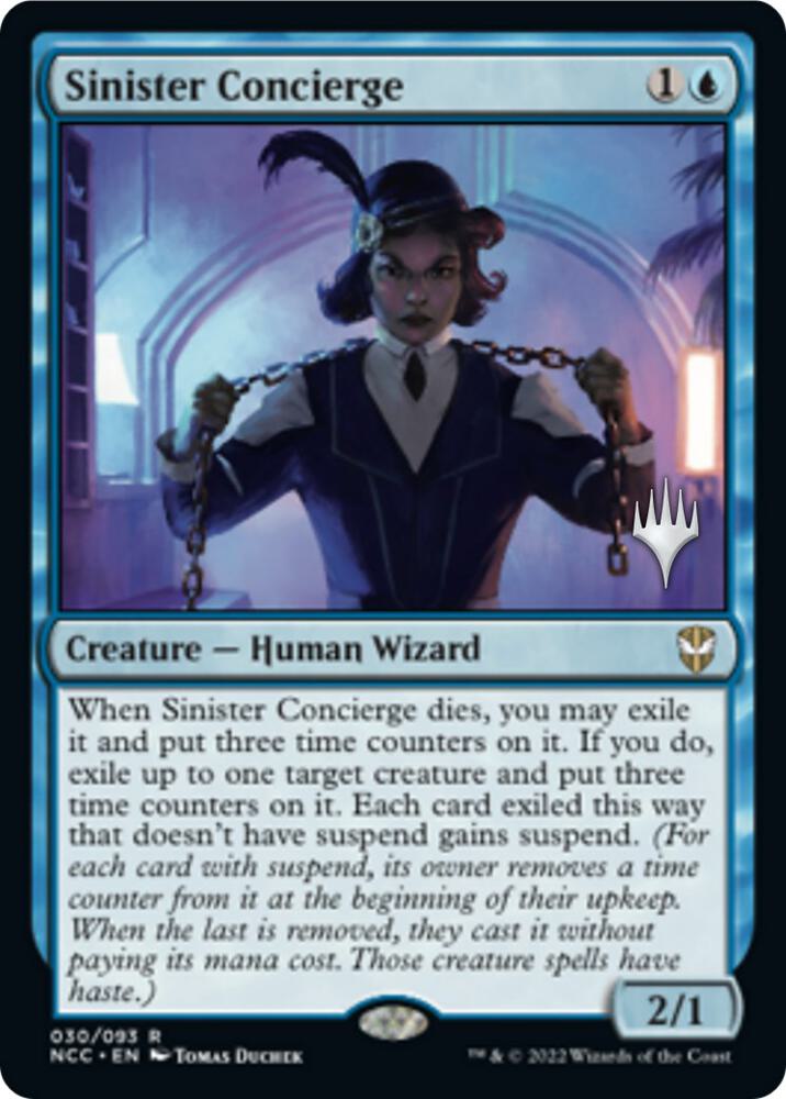 Sinister Concierge (30) [Streets of New Capenna Promos]