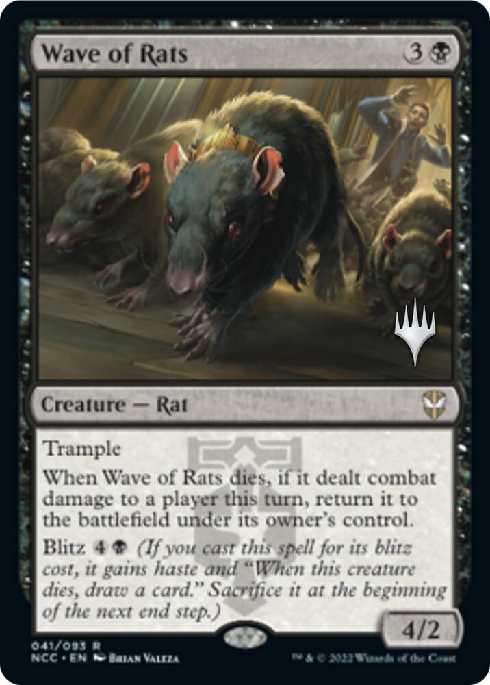 Wave of Rats (41) [Streets of New Capenna Promos]