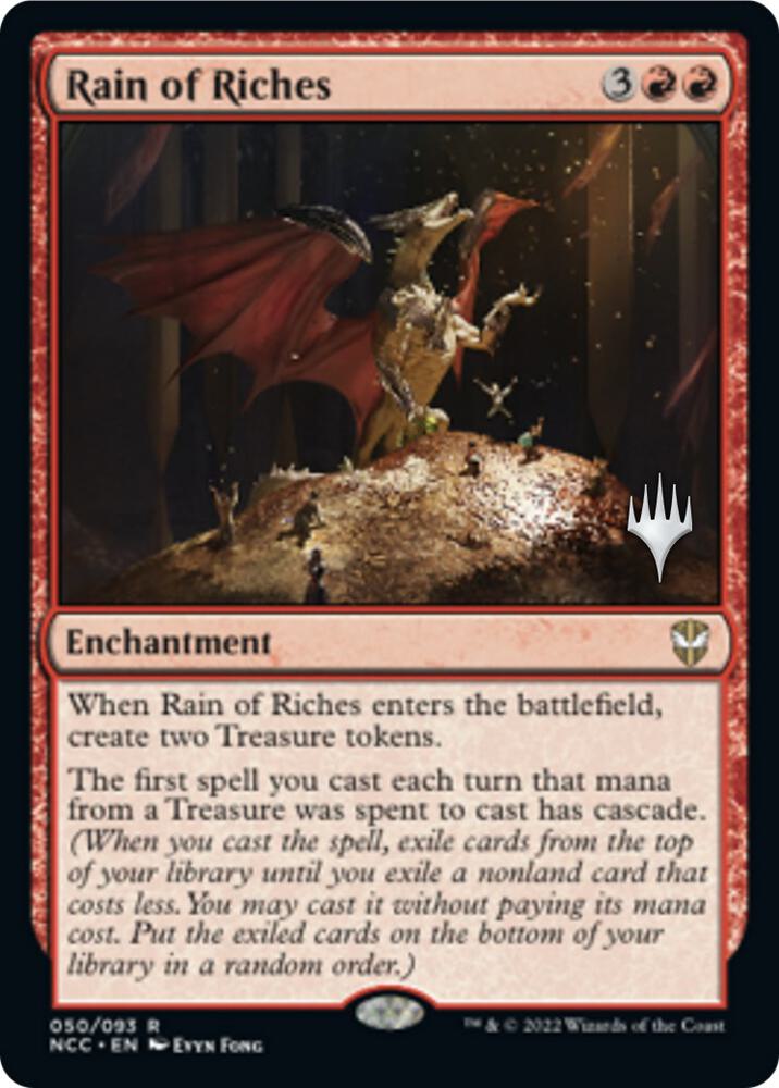 Rain of Riches (50) [Streets of New Capenna Promos]