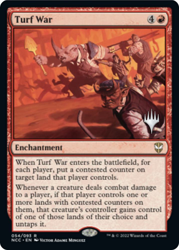 Turf War (54) [Streets of New Capenna Promos]