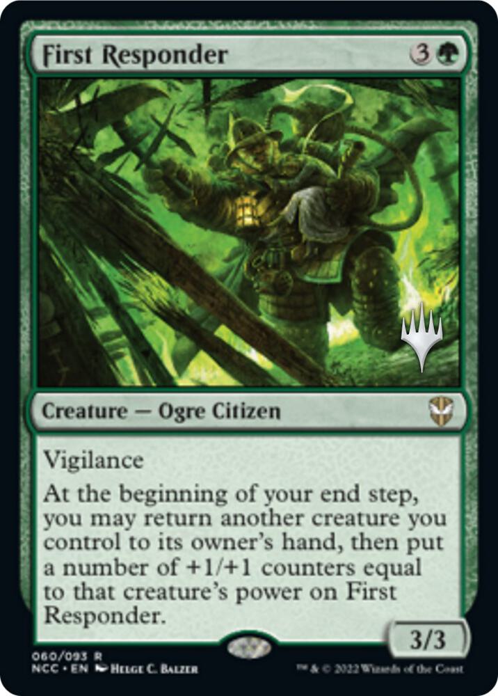 First Responder (60) [Streets of New Capenna Promos]