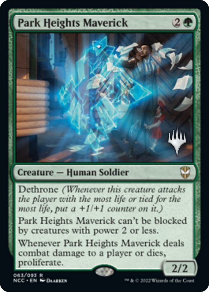Park Heights Maverick (63) [Streets of New Capenna Promos]