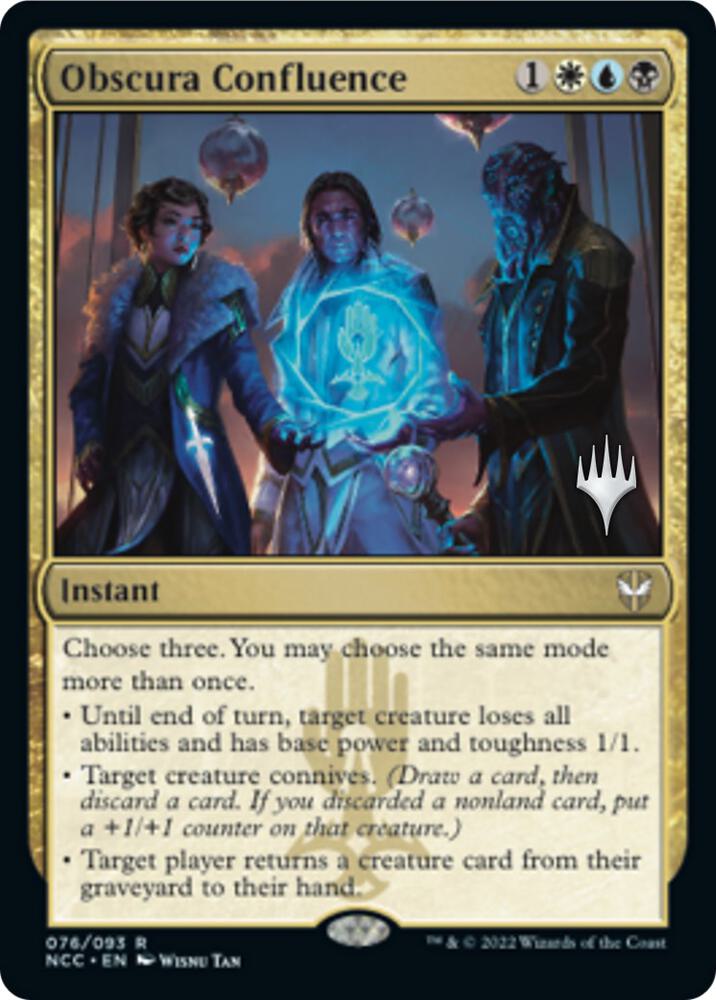 Obscura Confluence (76) [Streets of New Capenna Promos]