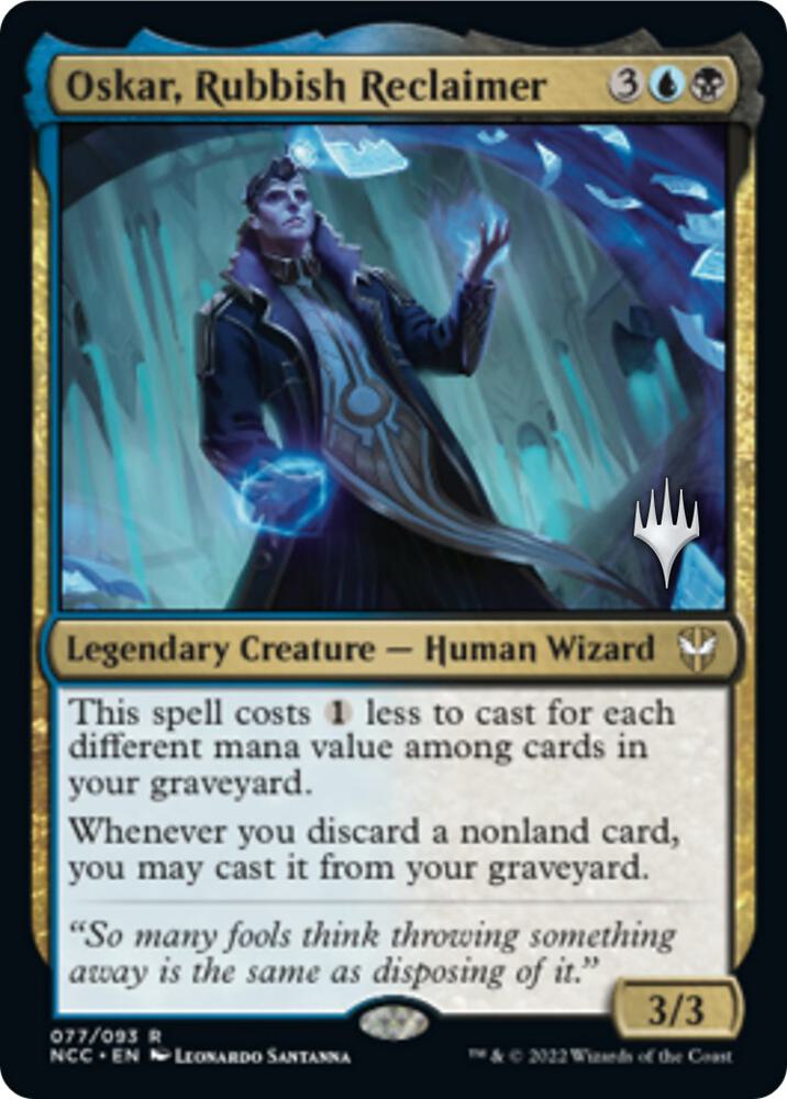 Oskar, Rubbish Reclaimer (77) [Streets of New Capenna Promos]