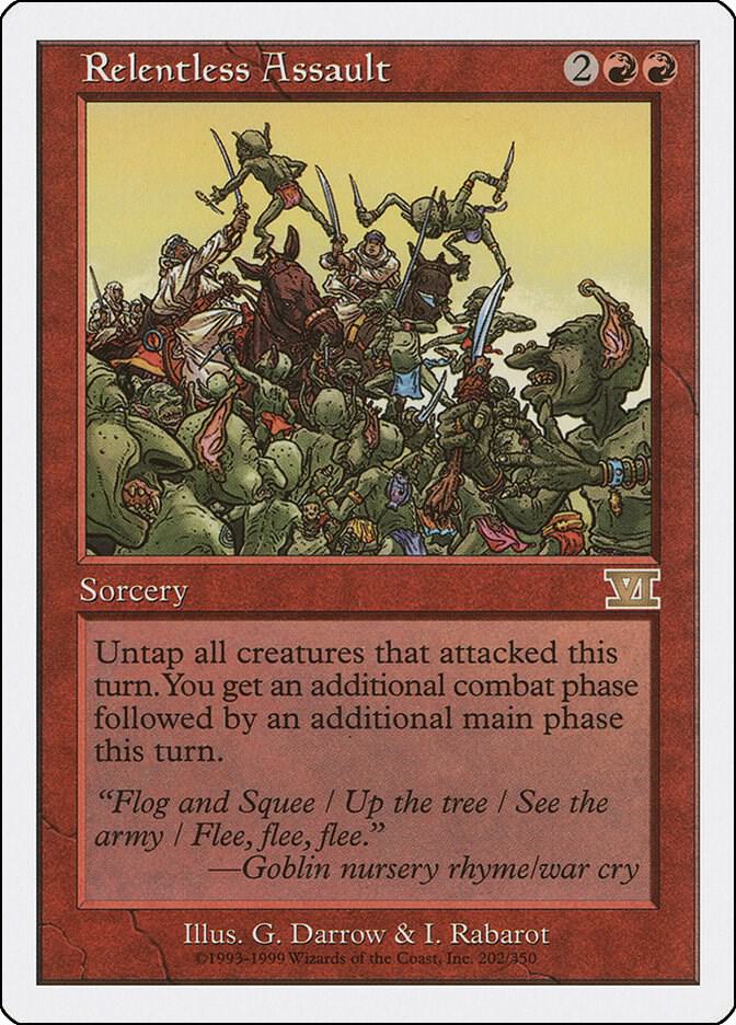 Relentless Assault (202) [Classic Sixth Edition]