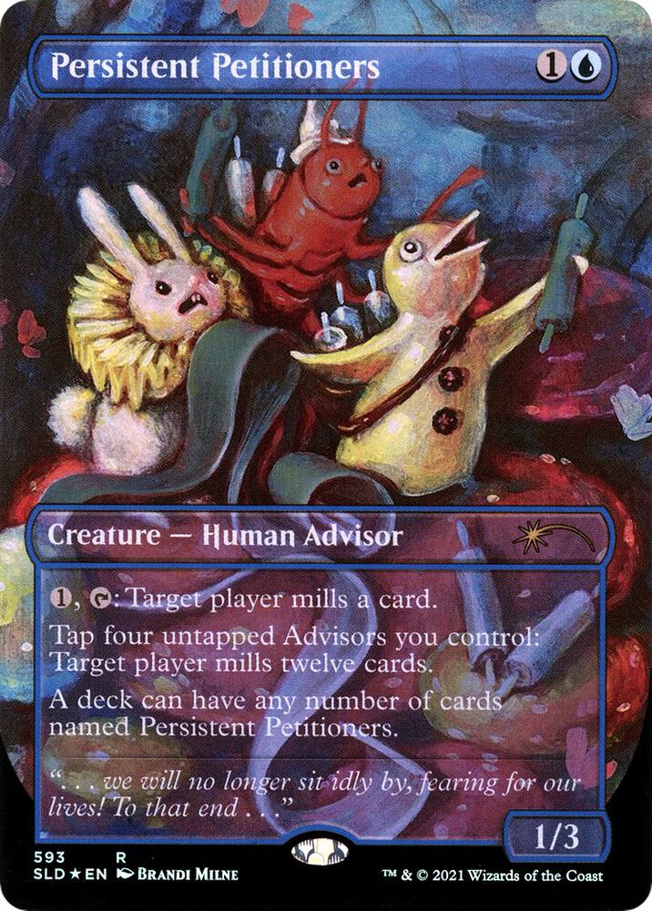 Persistent Petitioners (593) [Secret Lair Drop] [Borderless]