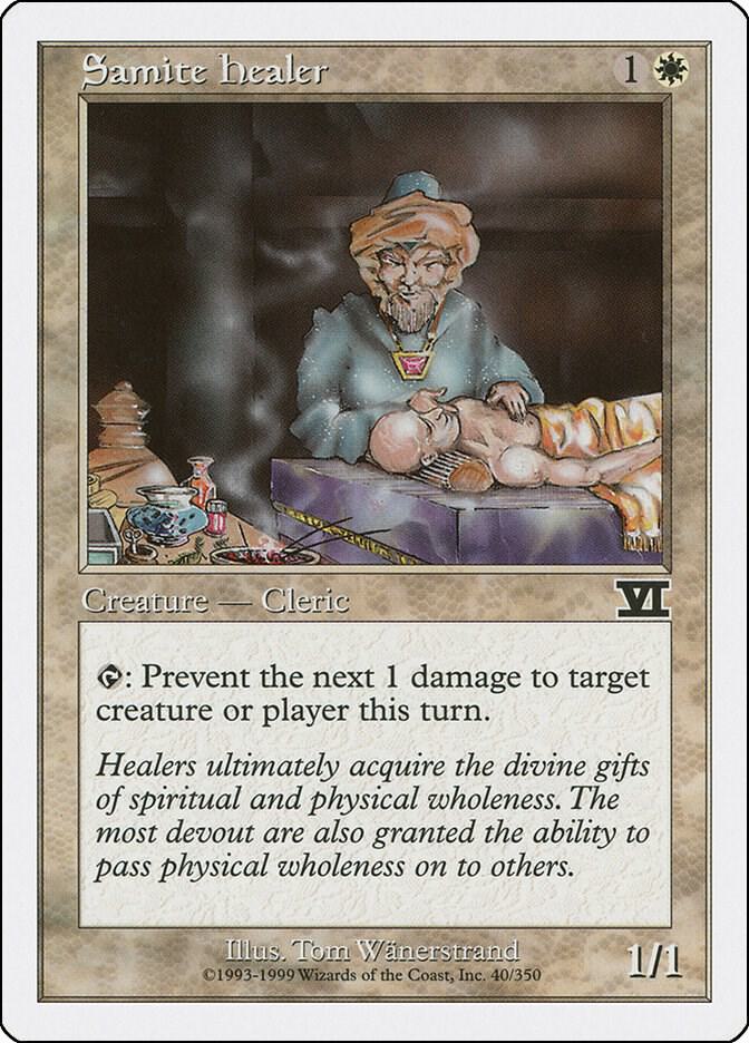 Samite Healer (40) [Classic Sixth Edition]