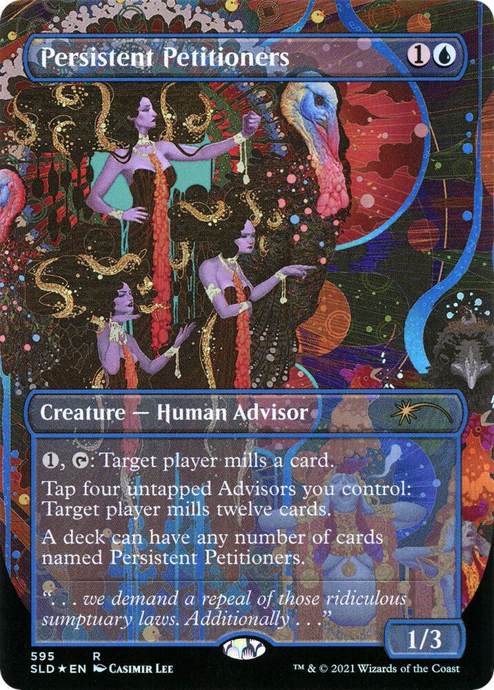 Persistent Petitioners (595) [Secret Lair Drop] [Borderless]