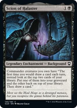 Scion of Halaster (145) [Commander Legends: Battle for Baldur's Gate]