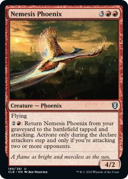 Nemesis Phoenix (189) [Commander Legends: Battle for Baldur's Gate]
