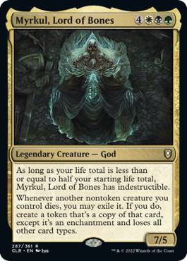 Myrkul, Lord of Bones (287) [Commander Legends: Battle for Baldur's Gate]