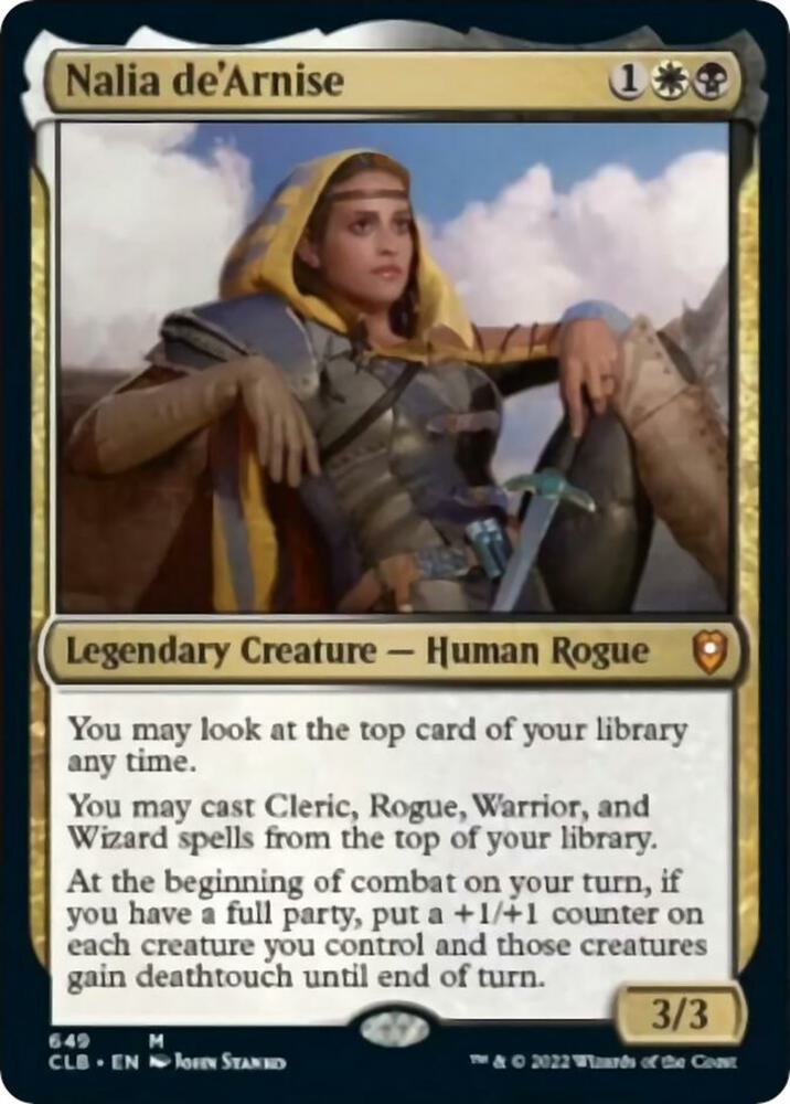 Nalia de'Arnise (649) [Commander Legends: Battle for Baldur's Gate]