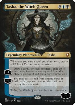 Tasha, the Witch Queen (Borderless) (364) [Commander Legends: Battle for Baldur's Gate] [Borderless]