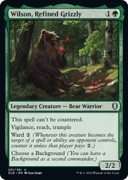 Wilson, Refined Grizzly (261) [Commander Legends: Battle for Baldur's Gate]
