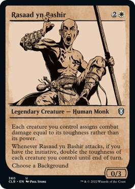 Rasaad yn Bashir (Showcase) (380) [Commander Legends: Battle for Baldur's Gate] [Showcase]