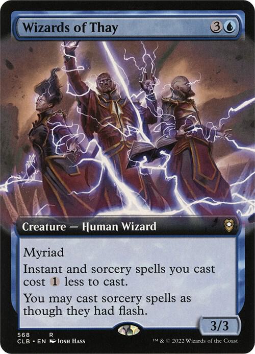 Wizards of Thay (Extended Art) (568) [Commander Legends: Battle for Baldur's Gate] [Extended Art]