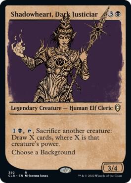 Shadowheart, Dark Justiciar (Showcase) (392) [Commander Legends: Battle for Baldur's Gate] [Showcase]