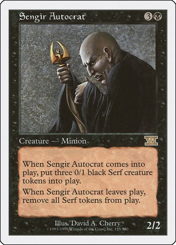 Sengir Autocrat (155) [Classic Sixth Edition]