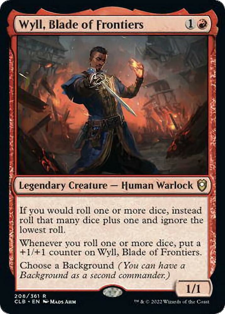 Wyll, Blade of Frontiers (208) [Commander Legends: Battle for Baldur's Gate]