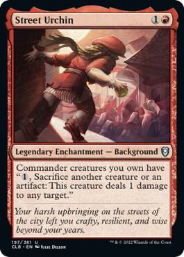Street Urchin (197) [Commander Legends: Battle for Baldur's Gate]