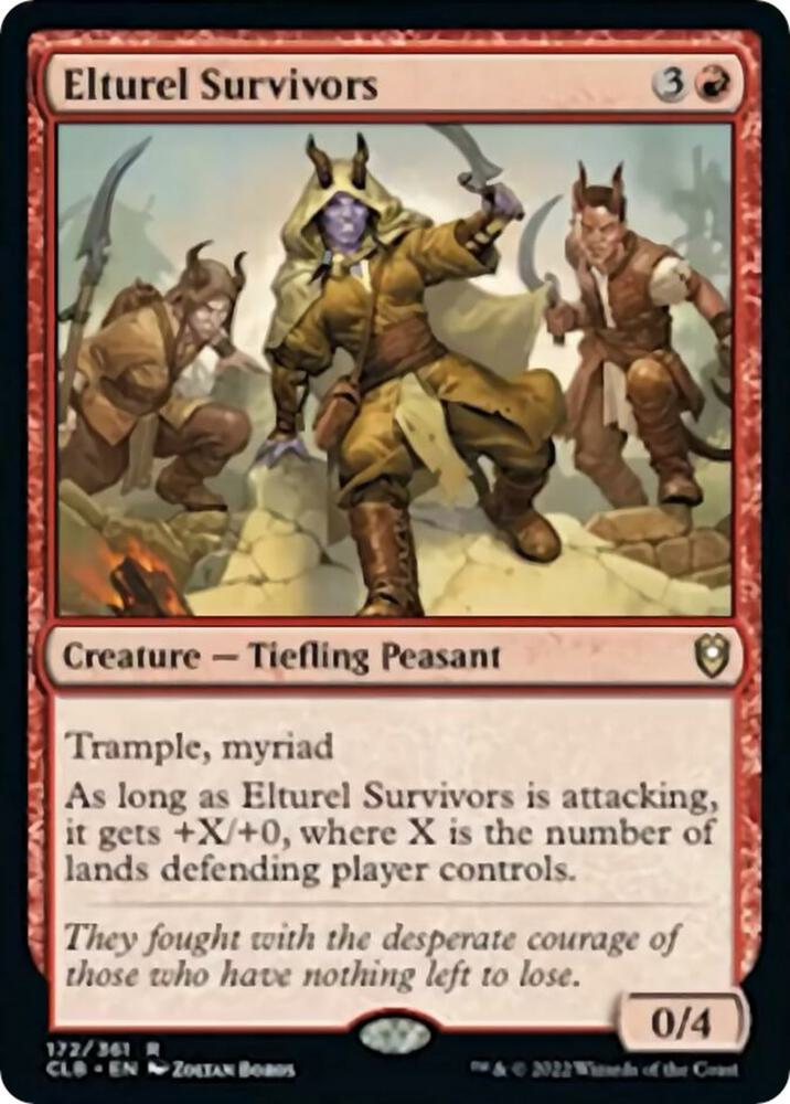 Elturel Survivors (172) [Commander Legends: Battle for Baldur's Gate]