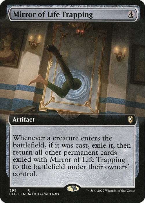 Mirror of Life Trapping (Extended Art) (599) [Commander Legends: Battle for Baldur's Gate] [Extended Art]