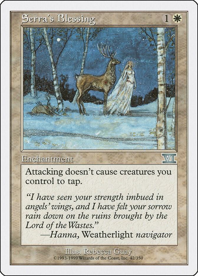 Serra's Blessing (42) [Classic Sixth Edition]