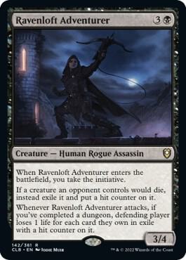 Ravenloft Adventurer (142) [Commander Legends: Battle for Baldur's Gate]
