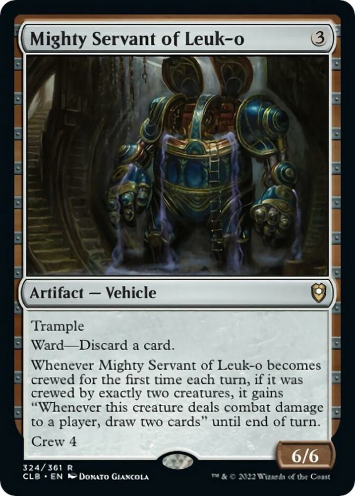 Mighty Servant of Leuk-o (324) [Commander Legends: Battle for Baldur's Gate]