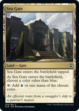 Sea Gate (359) [Commander Legends: Battle for Baldur's Gate]
