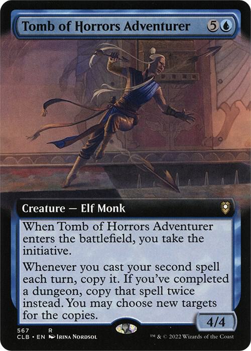 Tomb of Horrors Adventurer (Extended Art) (567) [Commander Legends: Battle for Baldur's Gate] [Extended Art]