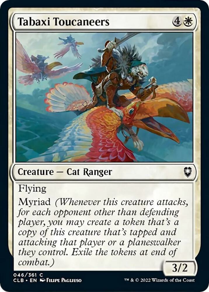 Tabaxi Toucaneers (46) [Commander Legends: Battle for Baldur's Gate]