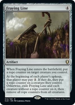 Fraying Line (314) [Commander Legends: Battle for Baldur's Gate]