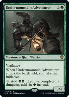 Undermountain Adventurer (260) [Commander Legends: Battle for Baldur's Gate]