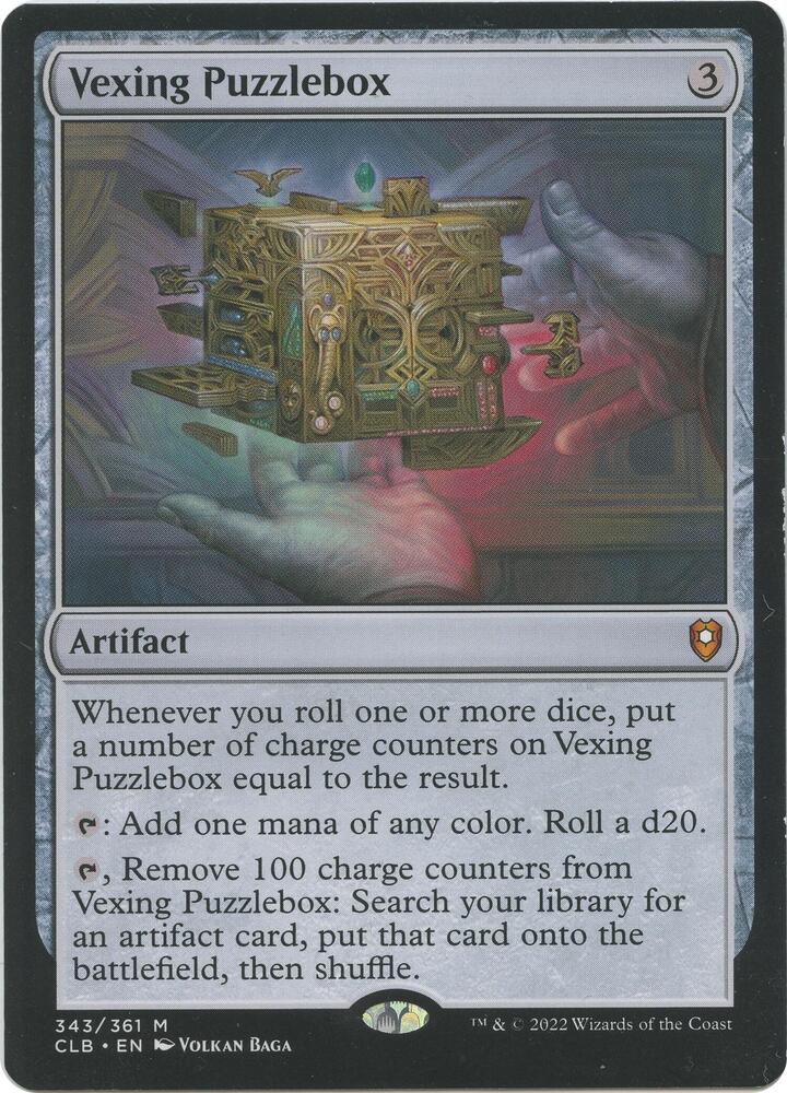 Vexing Puzzlebox (343) [Commander Legends: Battle for Baldur's Gate]