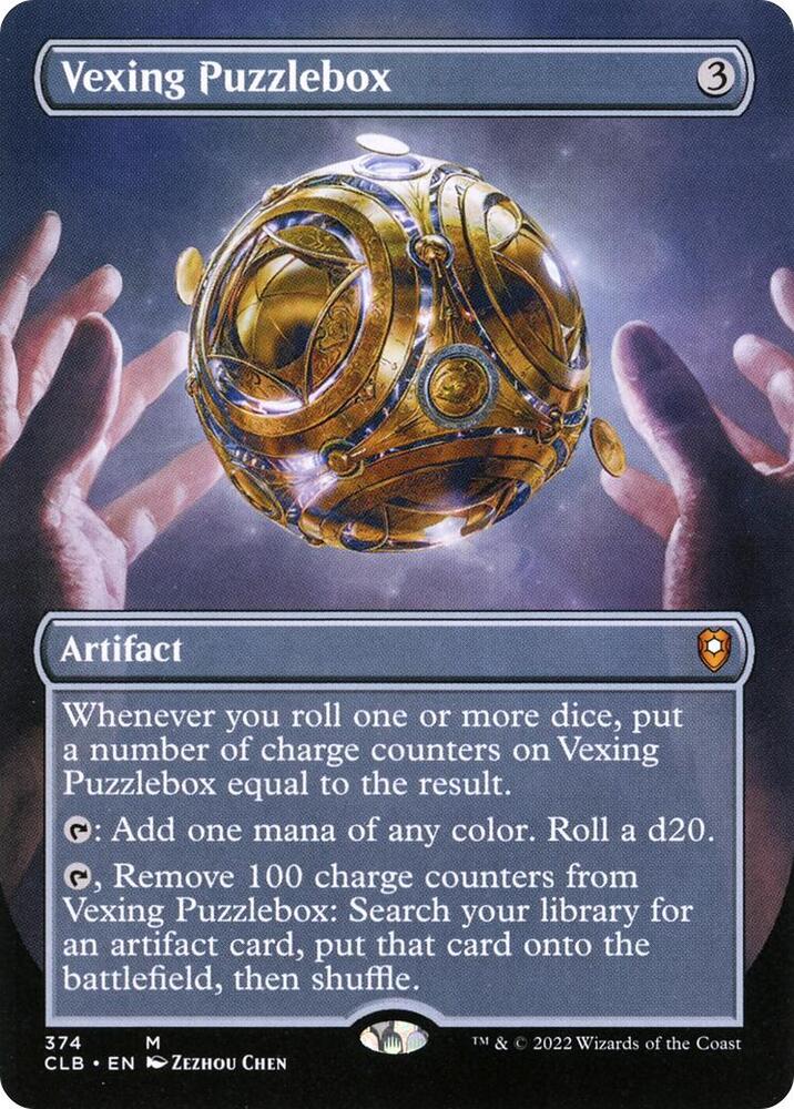 Vexing Puzzlebox (Borderless) (374) [Commander Legends: Battle for Baldur's Gate] [Borderless]