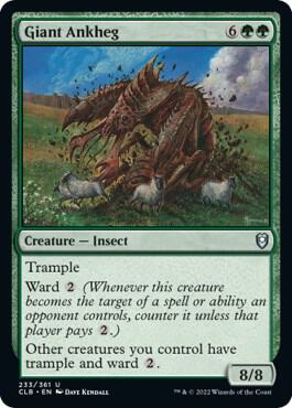 Giant Ankheg (233) [Commander Legends: Battle for Baldur's Gate]