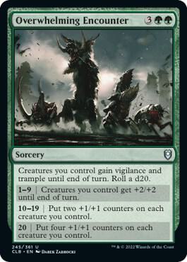 Overwhelming Encounter (245) [Commander Legends: Battle for Baldur's Gate]