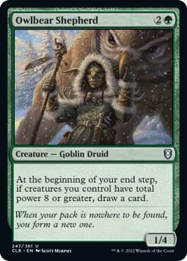 Owlbear Shepherd (247) [Commander Legends: Battle for Baldur's Gate]