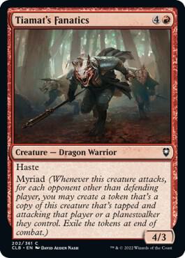 Tiamat's Fanatics (202) [Commander Legends: Battle for Baldur's Gate]