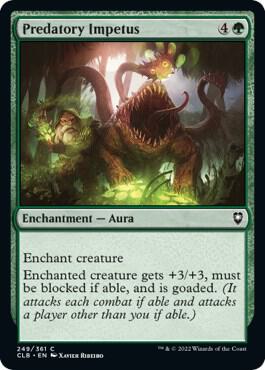 Predatory Impetus (249) [Commander Legends: Battle for Baldur's Gate]