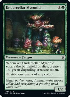 Undercellar Myconid (259) [Commander Legends: Battle for Baldur's Gate]
