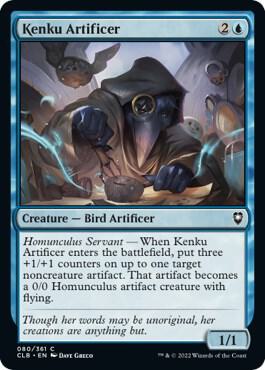 Kenku Artificer (80) [Commander Legends: Battle for Baldur's Gate]