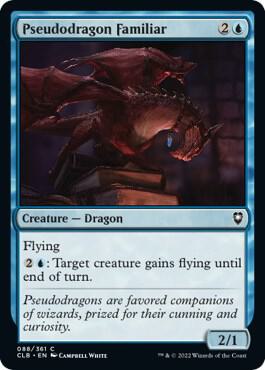 Pseudodragon Familiar (88) [Commander Legends: Battle for Baldur's Gate]