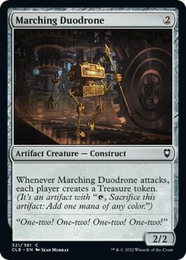 Marching Duodrone (321) [Commander Legends: Battle for Baldur's Gate]