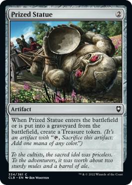 Prized Statue (334) [Commander Legends: Battle for Baldur's Gate]
